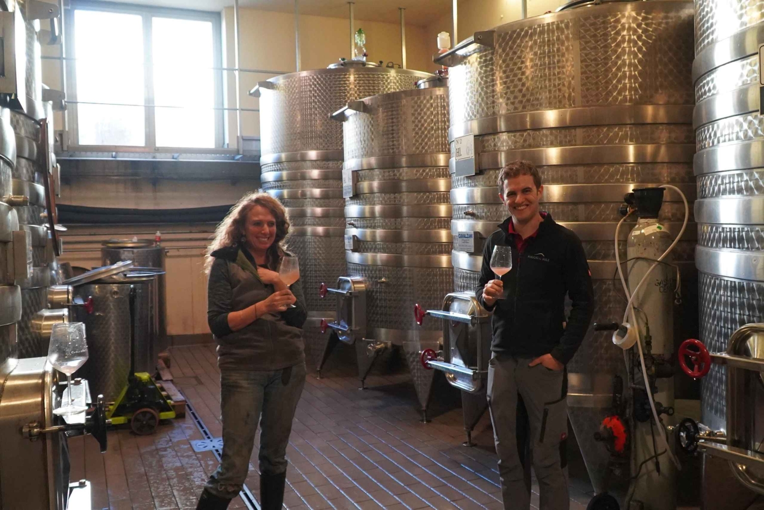 Florens: Vintur med ostprovning och lunch hos slaktaren