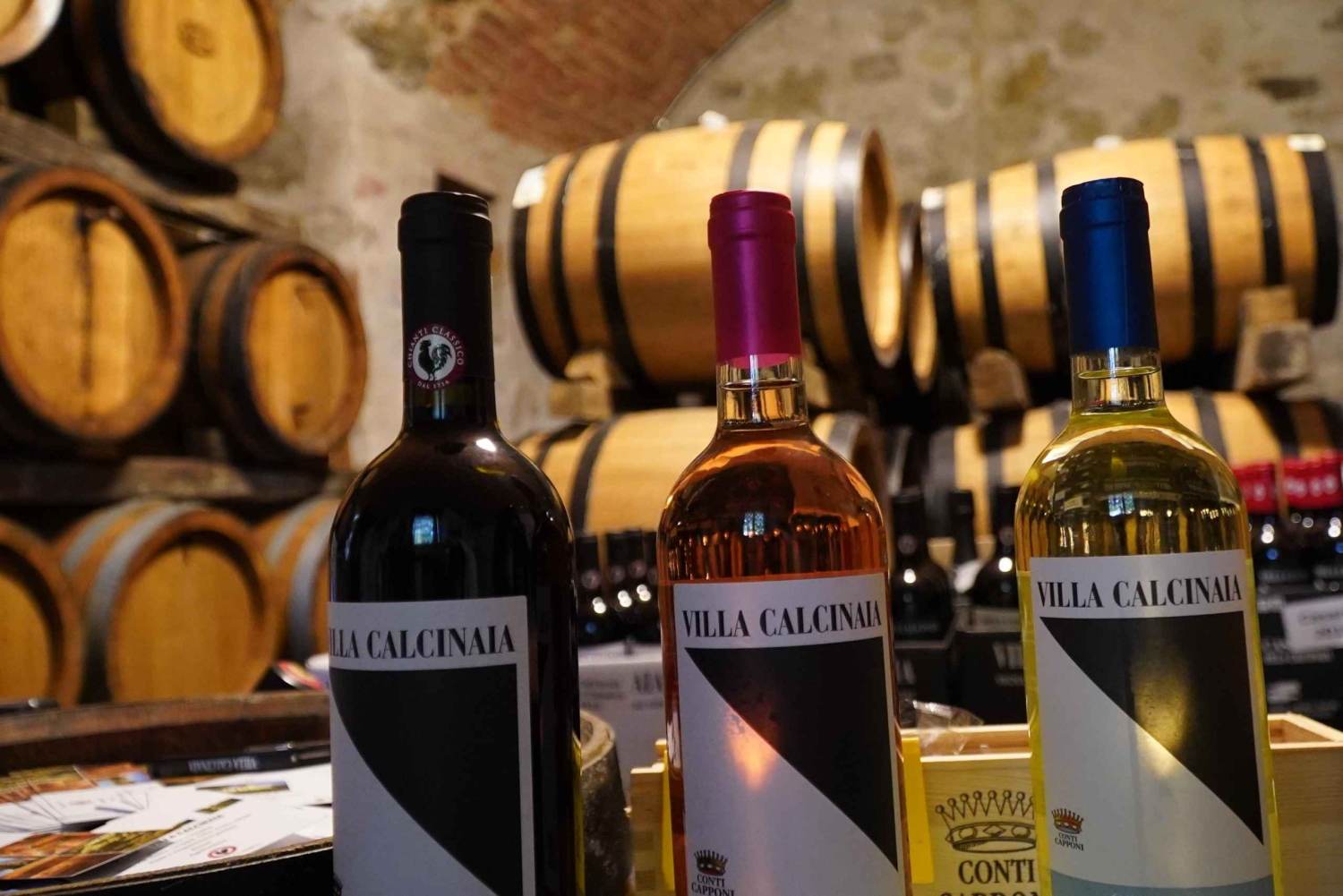 Florens: Vintur med ostprovning och lunch hos slaktaren