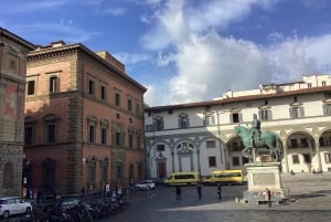 Florence : Visite à pied des fenêtres à vin avec dégustation de vin
