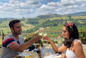 Florencia: Bodegas, catas, almuerzo y excursión de un día a San Gimignano