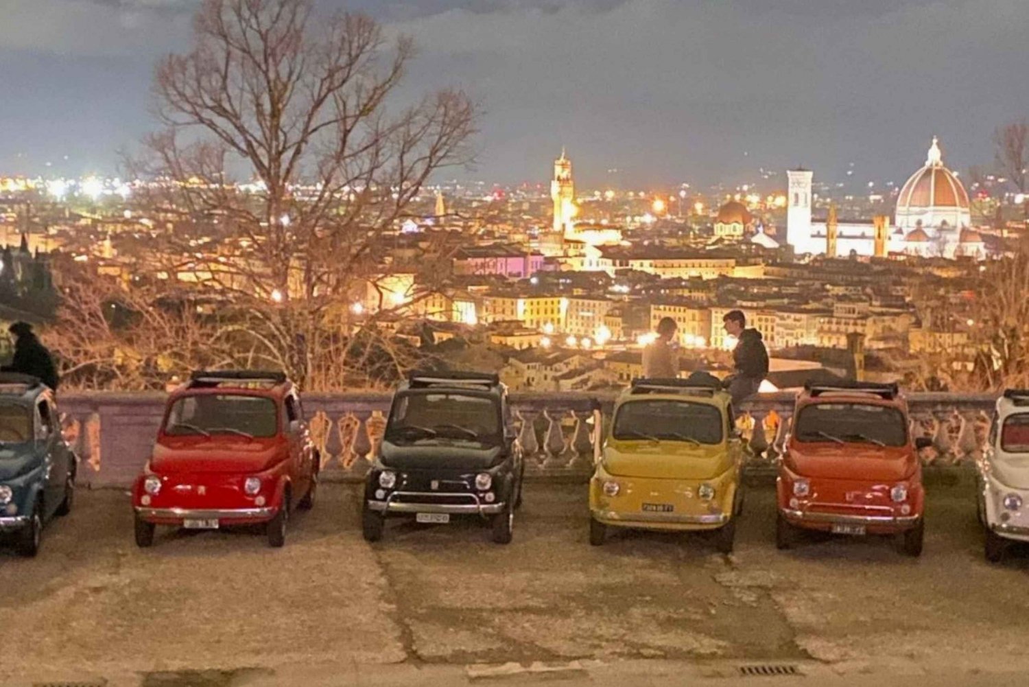 Florentinsk eftermiddag: Fiat 500 selvkørende, 16-18