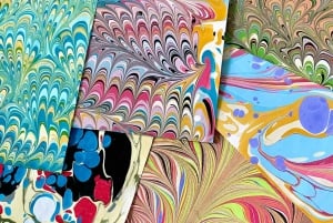 Esperienza artigianale di marmorizzazione su carta fiorentina