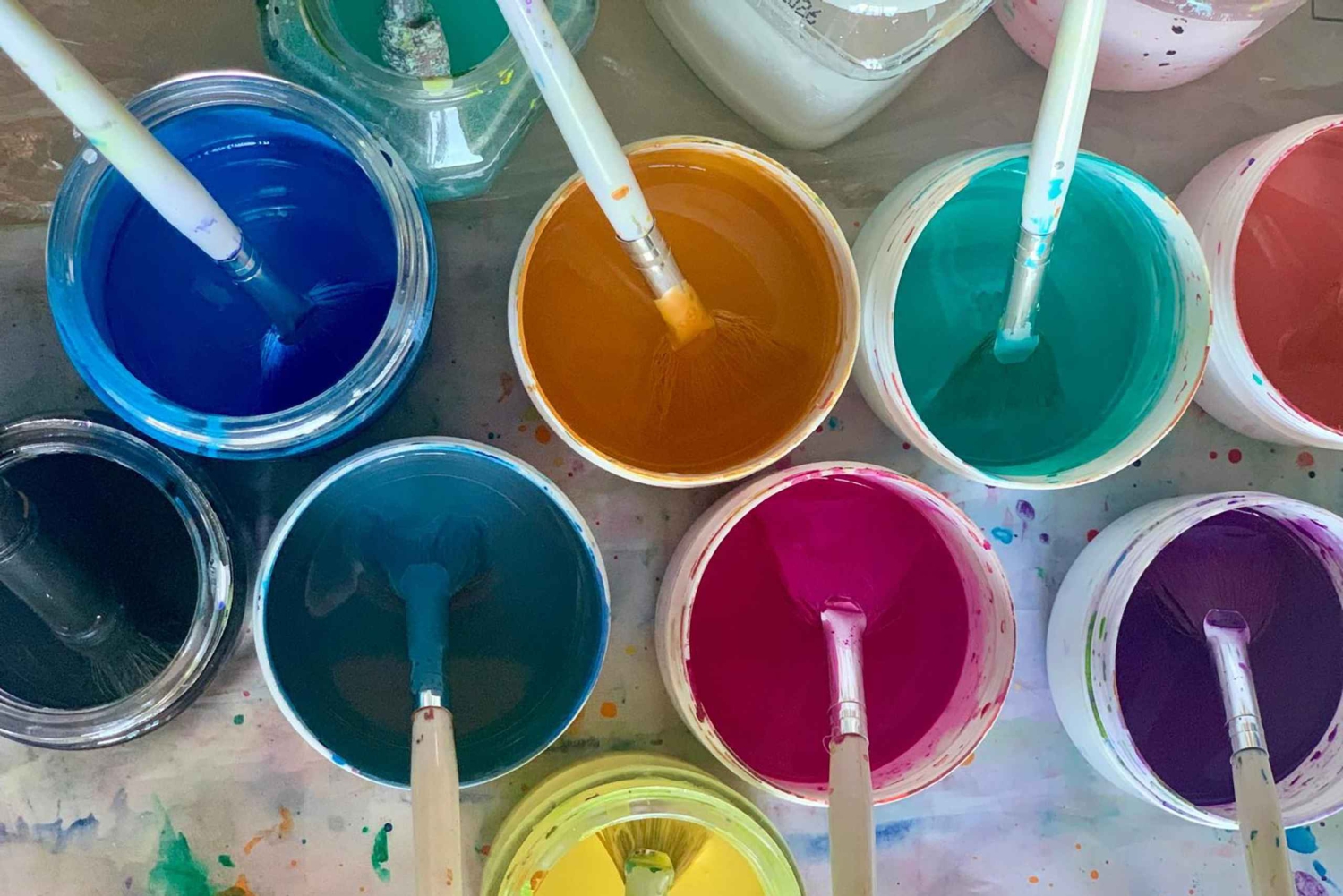 Esperienza artigianale di marmorizzazione su carta fiorentina