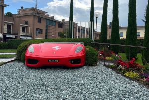 Desde Bolonia: Museos Ferrari, Visita a la Fábrica y Simulador de F1