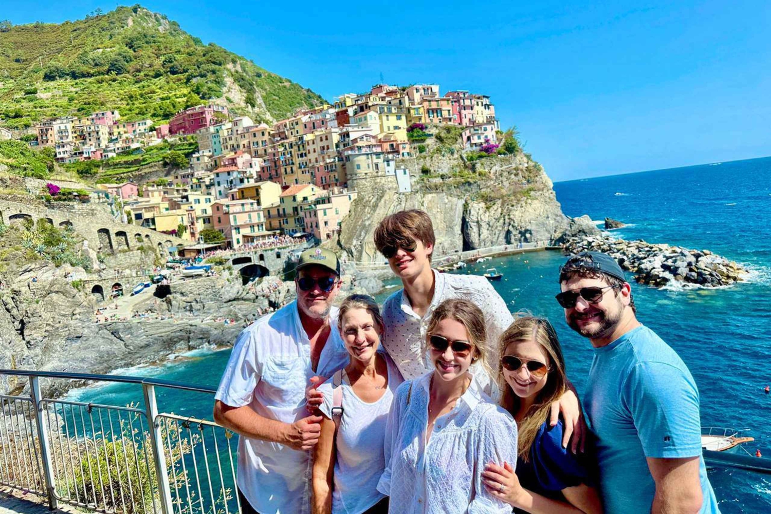 Firenzestä: 2 päivän yhdistelmäretki Pisaan, Cinque Terreen ja Toscanaan