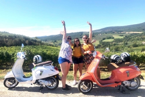 from Florence: All inclusive Tuscany Vespa Tour in Chianti
