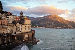 De Florença: Traslado da Costa Amalfitana com parada em Pompéia