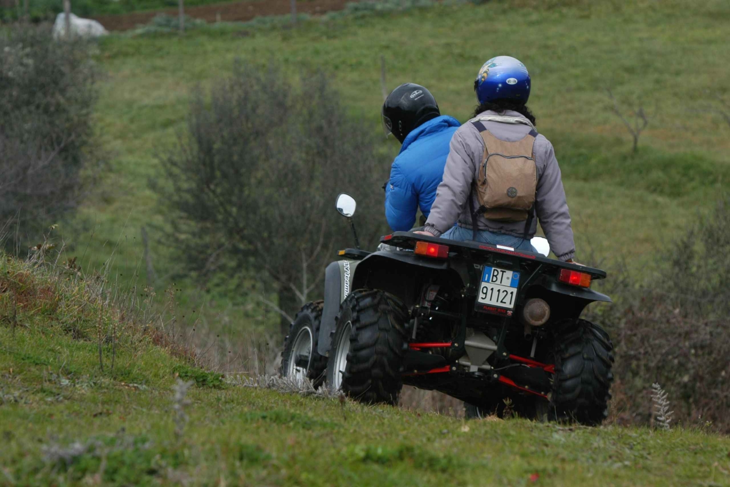 Fra Firenze/Badesse: ATV-tur i Chianti med vinsmaking