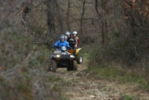 Fra Firenze/Badesse: ATV-tur i Chianti med vinsmaking