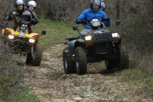 Fra Firenze/Badesse: ATV-tur i Chianti med vinsmaking