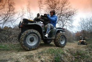 Fra Firenze/Badesse: ATV-tur i Chianti med vinsmaking