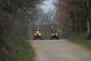 Fra Firenze/Badesse: ATV-tur i Chianti med vinsmaking