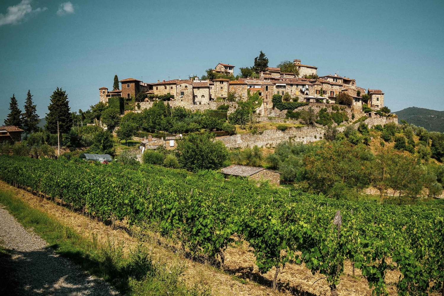 Från Florens: Chianti på egen hand med Vespa och lunch