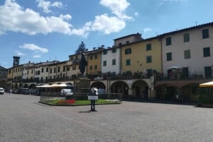 Von Florenz aus: Chianti Selbstgeführte Vespa-Tour mit Mittagessen