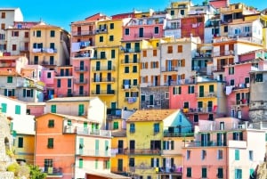 Från Florens: Dagsutflykt till Cinque Terre med valfri lunch