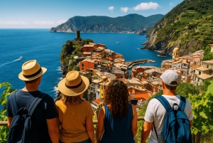 Depuis Florence : excursion d'une journée aux Cinque Terre avec arrêt à Pise
