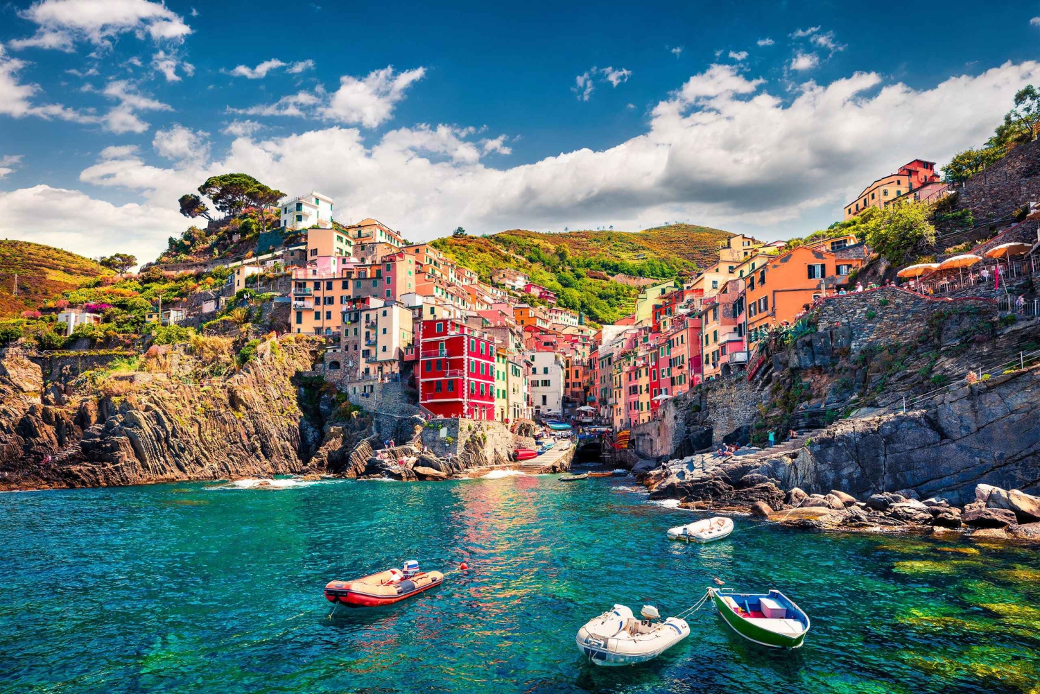 Von Florenz aus: Cinque Terre & Pisa Schiefer Turm Tagestour