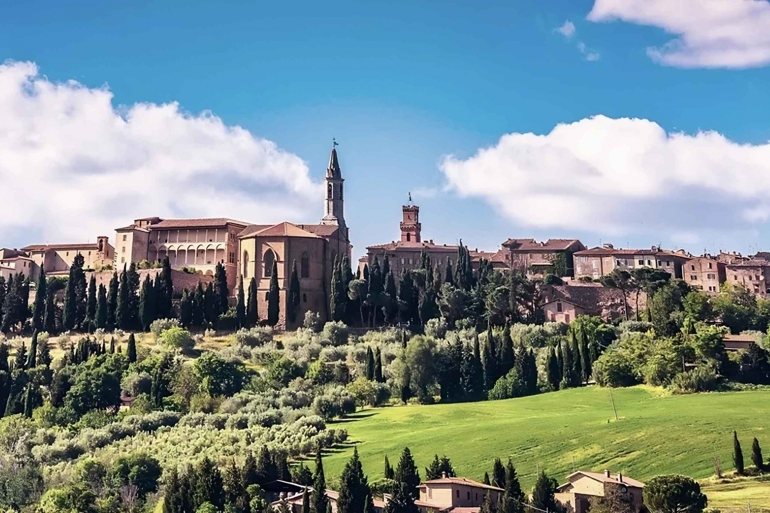 From Florence: day tour of Montepulciano Pienza & Montalcino