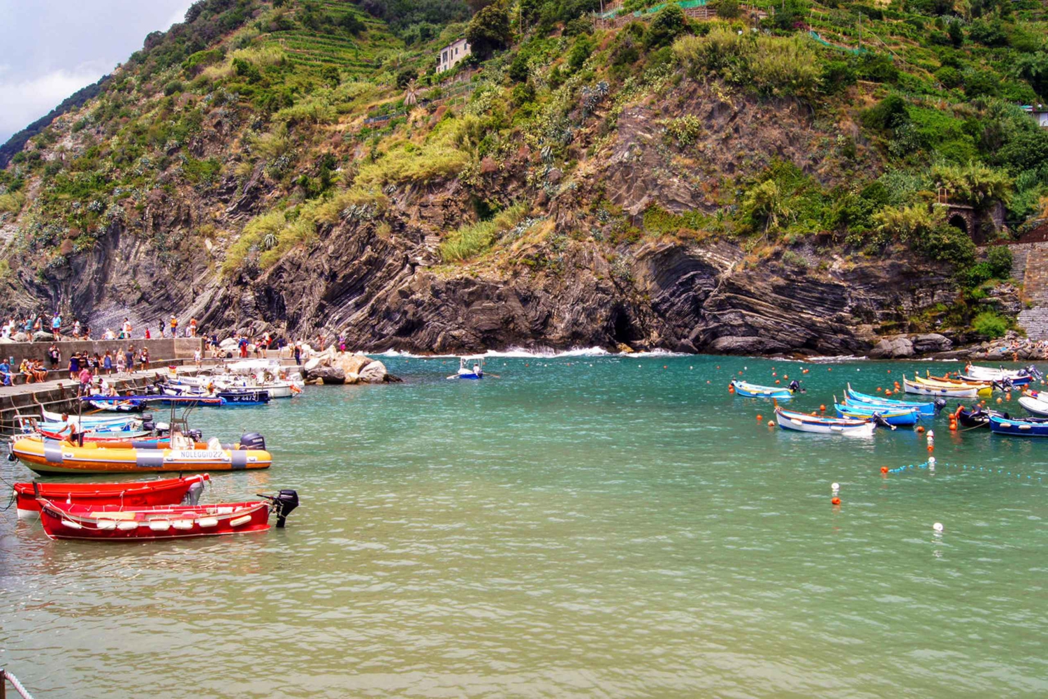 フィレンツェ発ピサとチンクエテッレ1日プライベートツアー