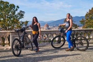 Da Firenze: Tour di mezza giornata del gusto della Toscana in bicicletta