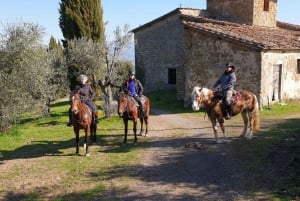 Desde Florencia: Paseo a Caballo y Ruta del Vino en Finca con Almuerzo