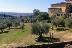 Fra Firenze: Ridetur og olivenolietur med frokost