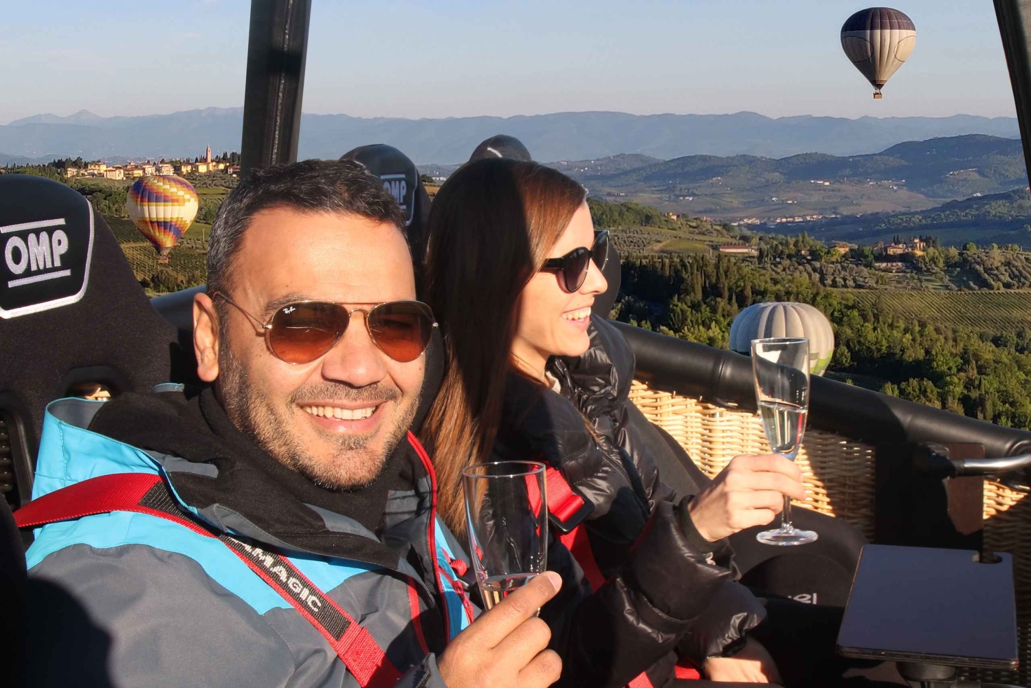 Firenzestä: Ylellinen kuumailmapallolento