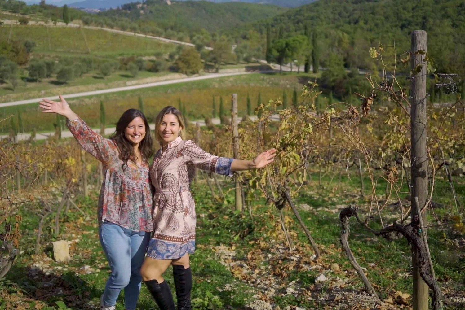 De Florença: Viagem de 1 dia a Montepulciano, Montalcino e Cortona