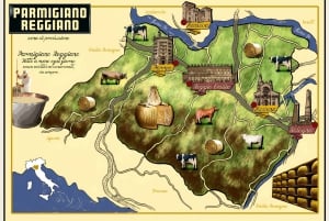 From Florence: Parmesan & Balsamic private tour of Romagna