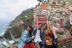 Från Florens: Hel dags rundtur till Pisa och Cinque Terre