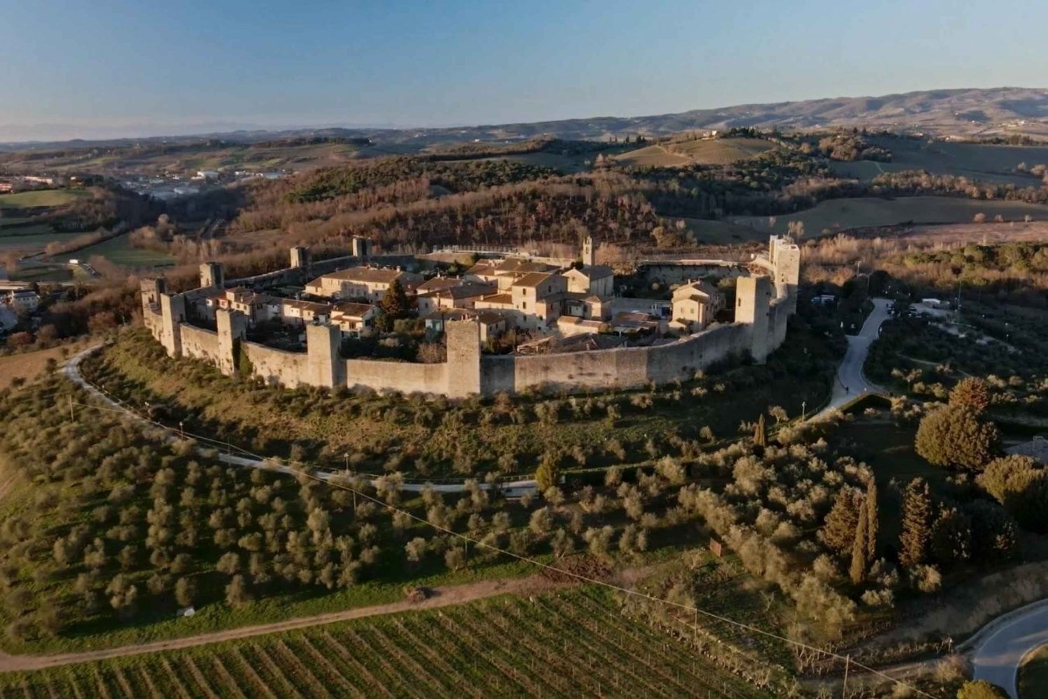 Vanuit Florence: Privé Siena, San Gimignano + wijnproeverij