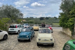 Vanuit Florence: zelfrijdende Fiat 500 Tour