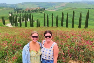 Fra Firenze: Siena, Cortona, Montepulciano og Val D'Orcia