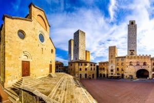 From Florence: Siena & San Gimignano Day Trip with Lunch