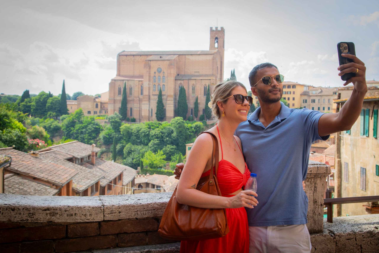 A partir de Florença: excursão guiada a Siena e San Gimignano com jantar