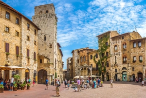 Fra Firenze: Tur til Siena og San Gimignano med udsigt over Chianti