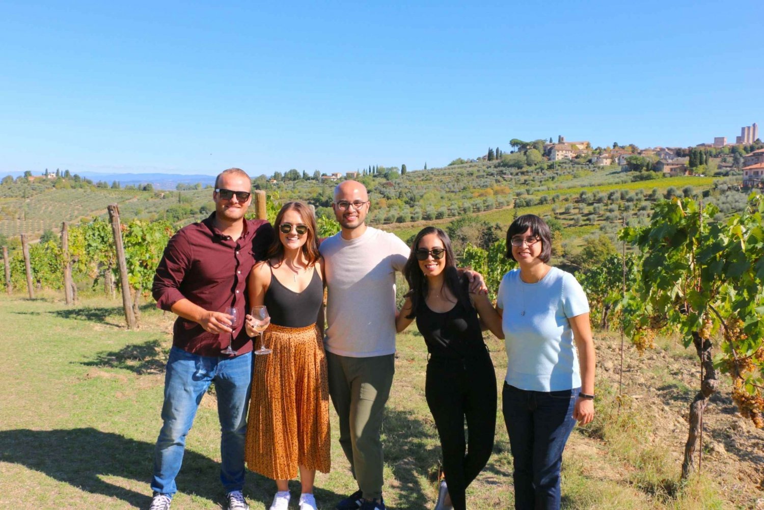 From Florence: Siena, San Gimignano & Wine Tasting Tour