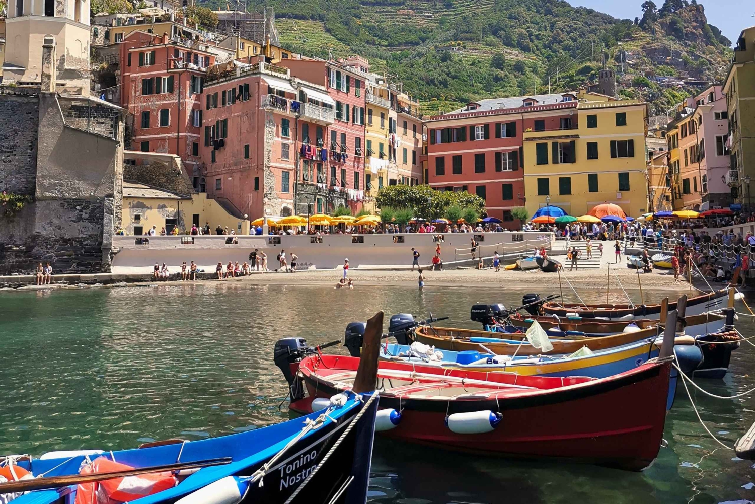 Vanuit Florence: Dagtour in kleine groep naar Cinque Terre en Pisa