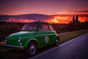From Florence: Sunset Wine Tasting Tour in Vintage Car