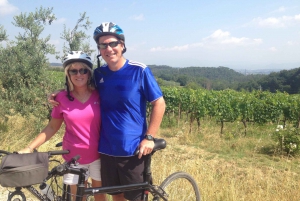 From Florence: Tuscany Hills Bike Tour with lunch
