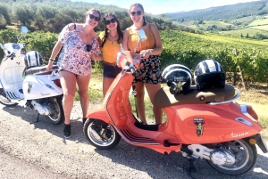 フィレンツェ発：トスカーナ・ヴェスパツアー（ランチ＆ワイン付き）