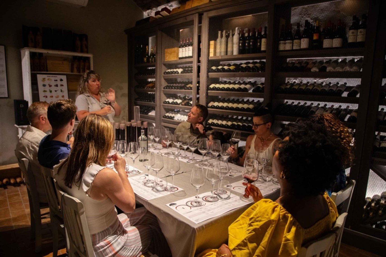 Desde Florencia: Experiencia Vinícola y Cena Gourmet
