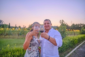 Von Florenz aus: Weinverkostung und Abendessen in den Chianti-Weinbergen