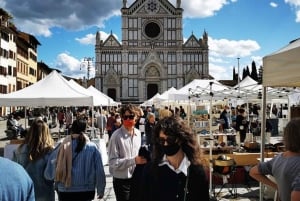 De Rome: excursion d'une journée à Florence avec déjeuner et entrée à l'Académie