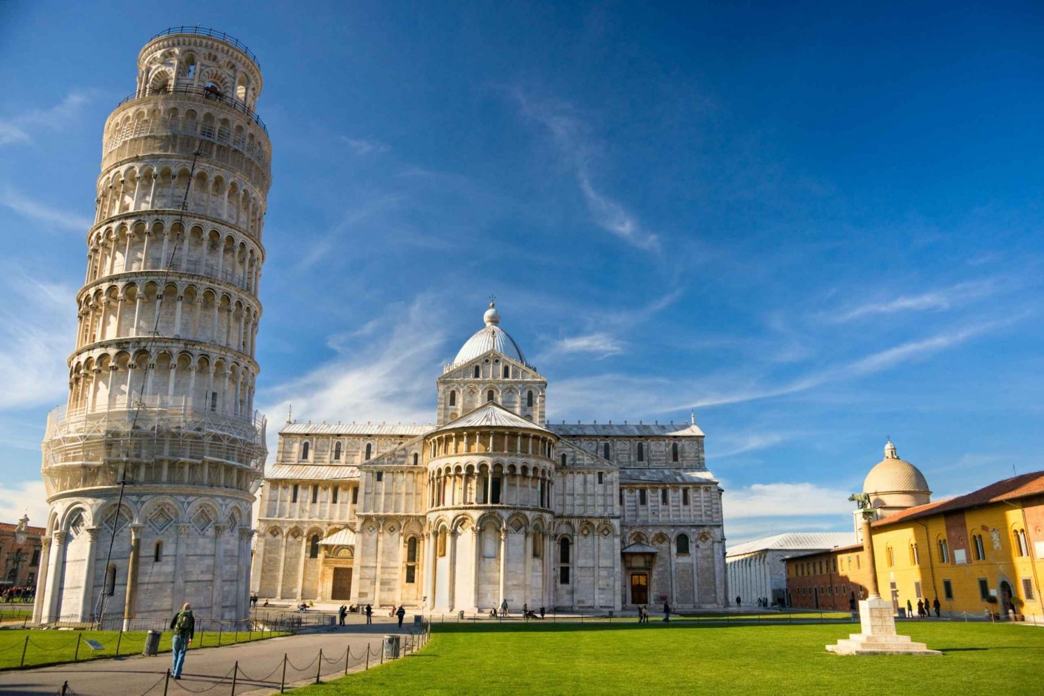 Da Roma: Tour di un giorno di Firenze e Pisa con biglietto per l'Accademia