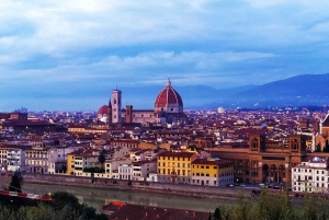Von Rom aus: Florenz und Pisa Tagestour mit Accademia Ticket