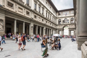 From Rome: Florence Uffizi & Accademia Guided Tour