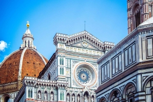 Z Rzymu: wycieczka z przewodnikiem po Florencji Uffizi i Accademia