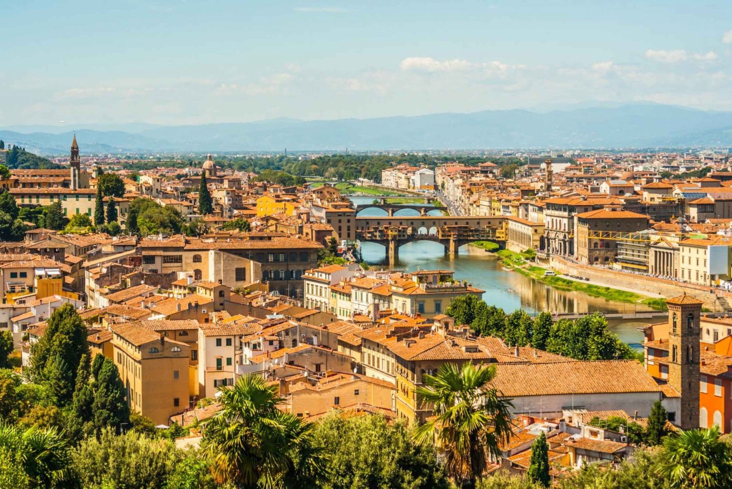 Da Roma: treno per Firenze e biglietti salta fila per gli Uffizi