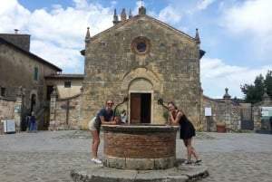 Vanuit Rome: Toscane en Siena met wijnproeverij en lunch